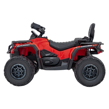 Quad na akumulator dla dzieci Can Am Outlander ATV Czerwony DK-CA005.CR